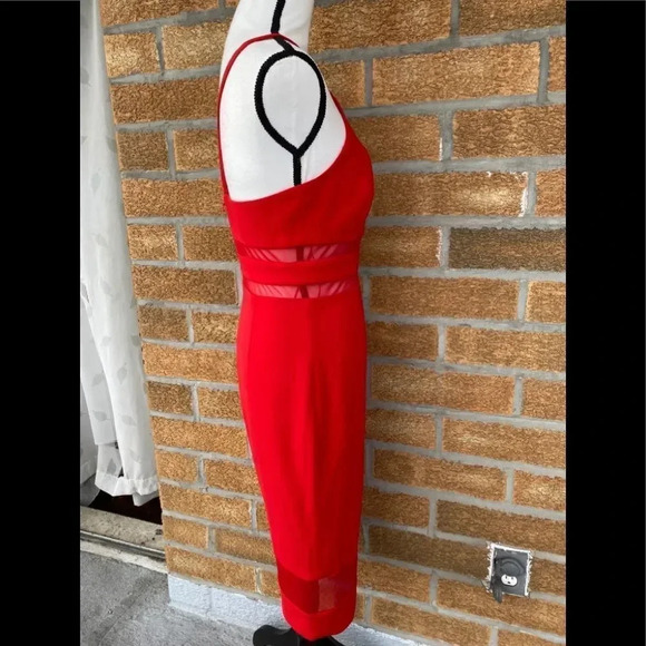 Jay Godfrey "McGuinn" Dress with Mesh Panels size 6 - Picture 6 of 13